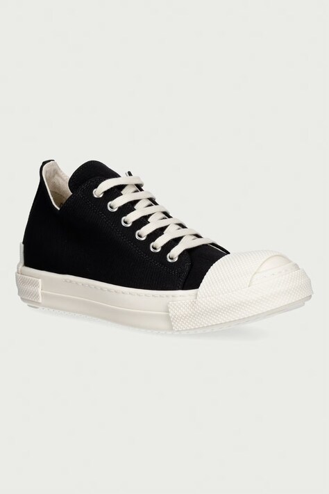 Rick Owens DRKSHDW Low πάνινα sneakers Γυναικεία χαμηλά μαύρα DS02F6802 DOEH1