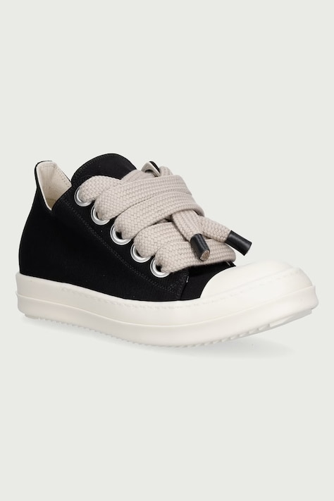 Rick Owens DRKSHDW Jumbolace Low πάνινα sneakers Γυναικεία χαμηλά μαύρα DS02F6819 DOW2