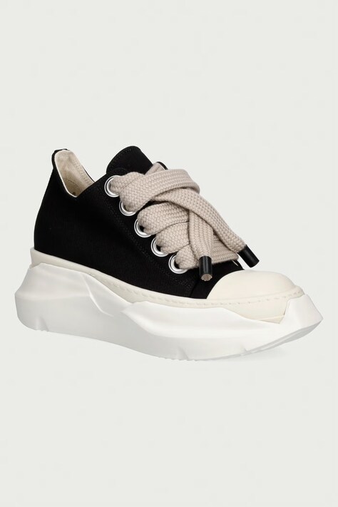 Rick Owens DRKSHDW Jumbolace Abstract Low кеди жіночі на платформі чорні DS02F6845 DOW2