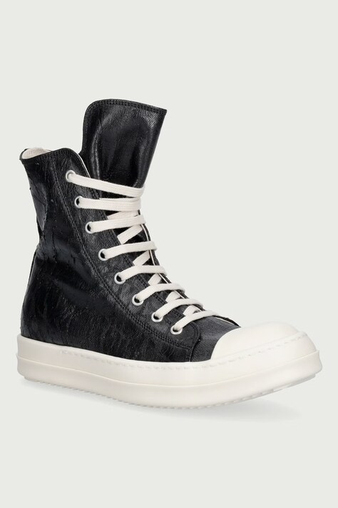 Rick Owens DRKSHDW Πάνινα Γυναικεία υψηλά μαύρα DS02F6800 BMC