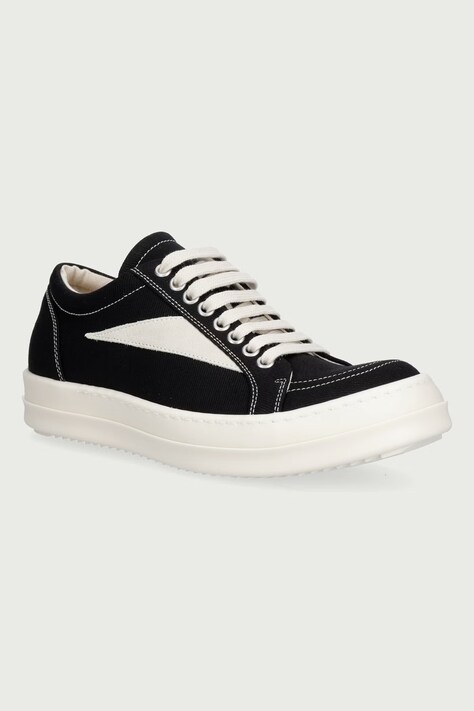 Rick Owens DRKSHDW Vintage πάνινα sneakers Γυναικεία χαμηλά μαύρα DS02F6803 DOLVS