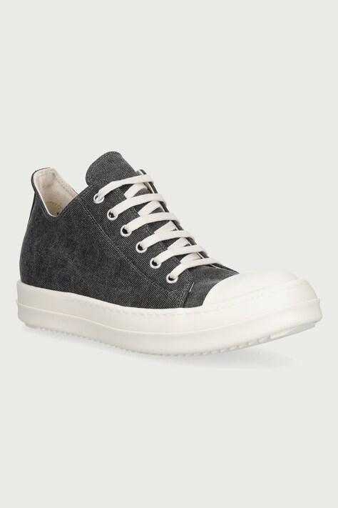 Rick Owens DRKSHDW Low πάνινα sneakers Γυναικεία χαμηλά με πλατφόρμα γκρί DS02F6802 CVG