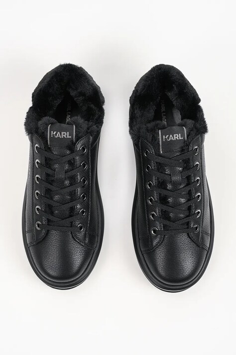 Karl Lagerfeld Kapri кросівки жіночі шкіряні — AW26-OBDUMJ, чорний — фото 4