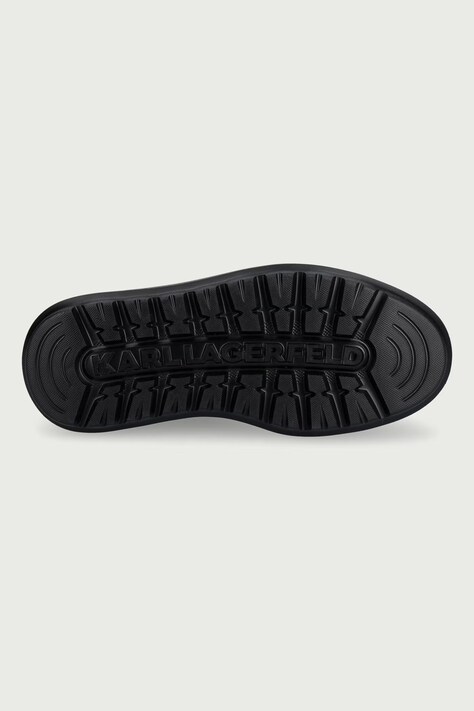 Karl Lagerfeld Sztyblety damskie Katya czarne KL46660