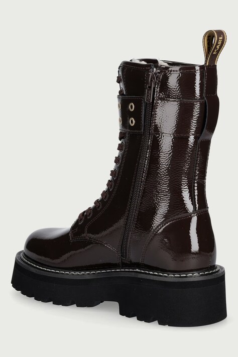 Karl Lagerfeld Bakancs női bőr Kyla barna KL43475