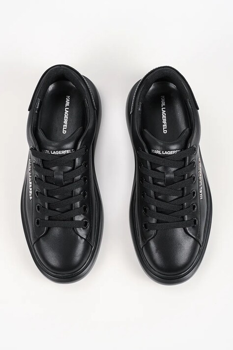 Karl Lagerfeld Kore кросівки жіночі шкіряні — AW26-OBDUO0, чорний — фото 4