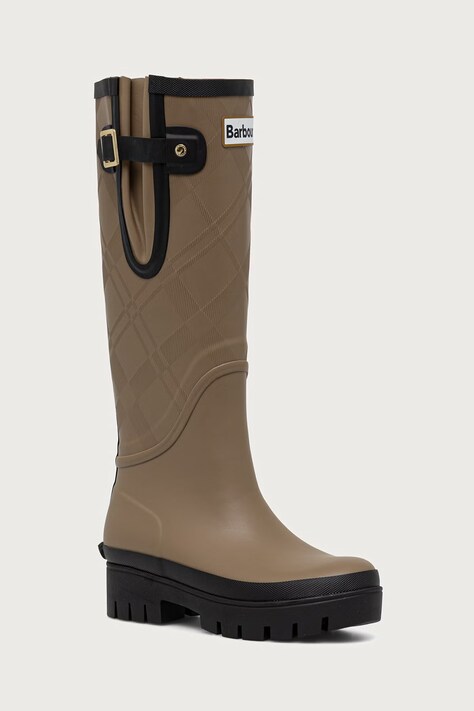 Barbour Γαλότσες Γυναικείες Leighton πράσινες LRF0143BE31