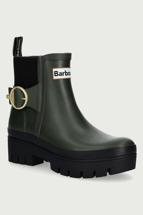 Barbour Γαλότσες Γυναικεία Hepburn πράσινες LRF0142OL12