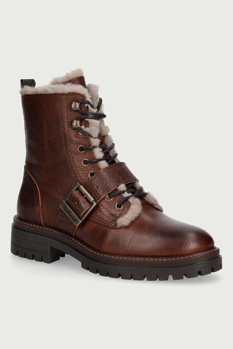 Barbour Gležnjače za žene od kože Pendle smeđe LFO0817BR51