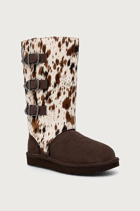 UGG Classic Tall Western snow boots Women's suede brown 1180397-BCDR
