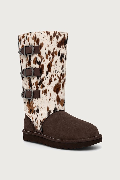 UGG Classic Tall Western snehule dámske semišové hnedé 1180397-BCDR