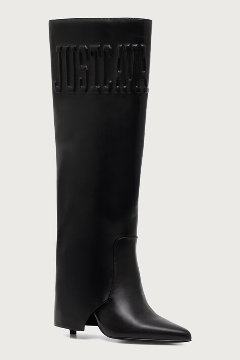 Just Cavalli Kozaki damskie czarne 81RA3S08ZSE87899