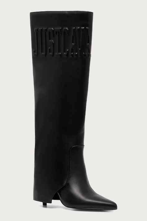 Just Cavalli Kozaki damskie czarne 81RA3S08ZSE87899
