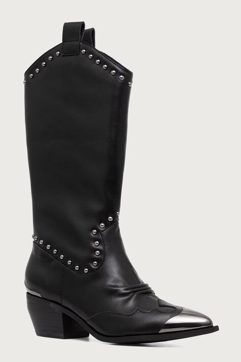 Just Cavalli Kowbojki damskie czarne 81RA3S57ZPC31899