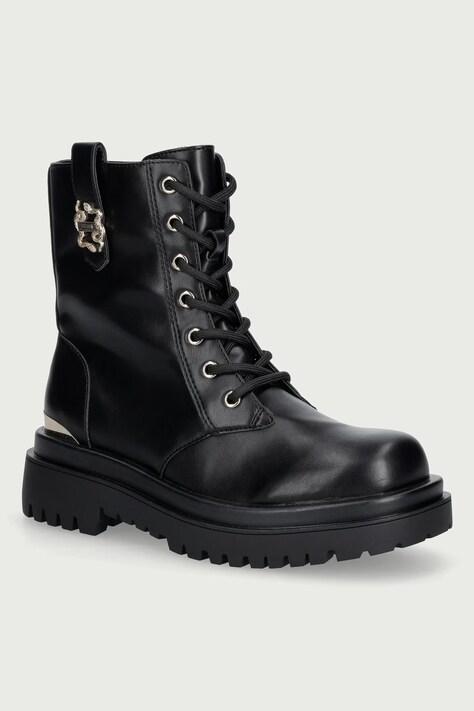 Just Cavalli Botki damskie czarne 81RA3S82ZSF00899