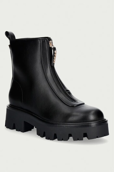 Guess Botine cu platformă pentru femei RYYAN2 negre FLFRR2 ELE10