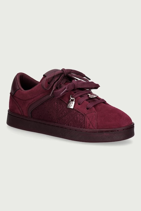 Guess JARDIN sneakersy damskie bordowe FLFJAR FAL12