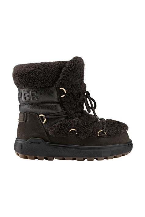 BOGNER CHAMONIX śniegowce damskie brązowe 22646604