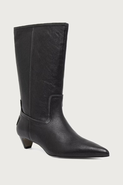 AllSaints Gležnjače za žene od kože Veda Boot crne W032FF