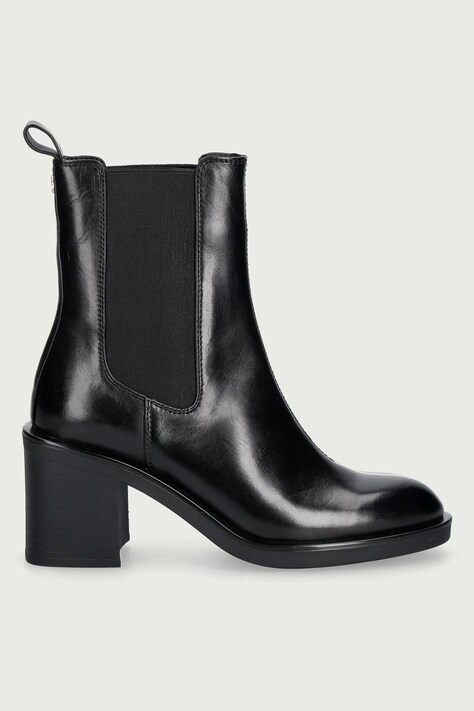 HUGO ботильйони жіночі шкіряні Nalie — AW26-OBDW3G, чорний — фото 2