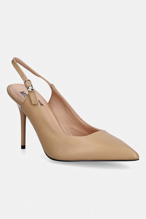 Love Moschino szpilki beżowe JA10149G1PIA0104