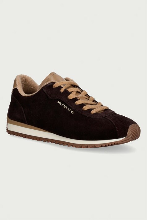 MICHAEL Michael Kors Rhodes Trainer sneakers γυναικεία σουέτ καφέ 43F5RHFS1S.240