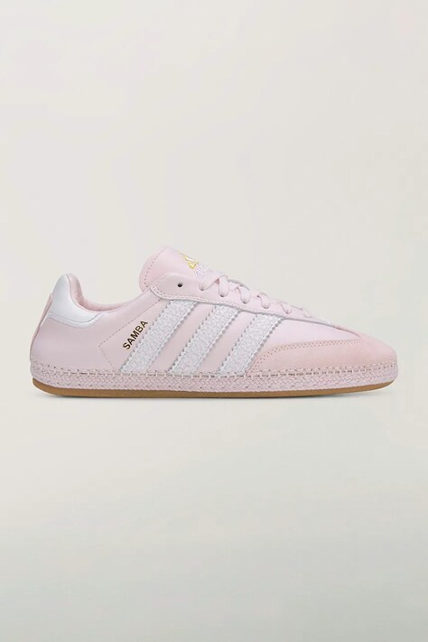 adidas Originals Sambadrille x Edison Chen sneakers da donna in pelle rosa KI4328