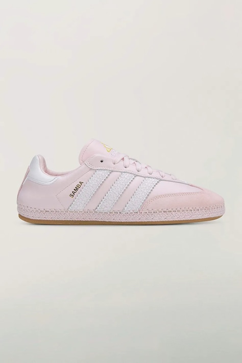 adidas Originals Sambadrille x Edison Chen sneakers da donna in pelle rosa KI4328