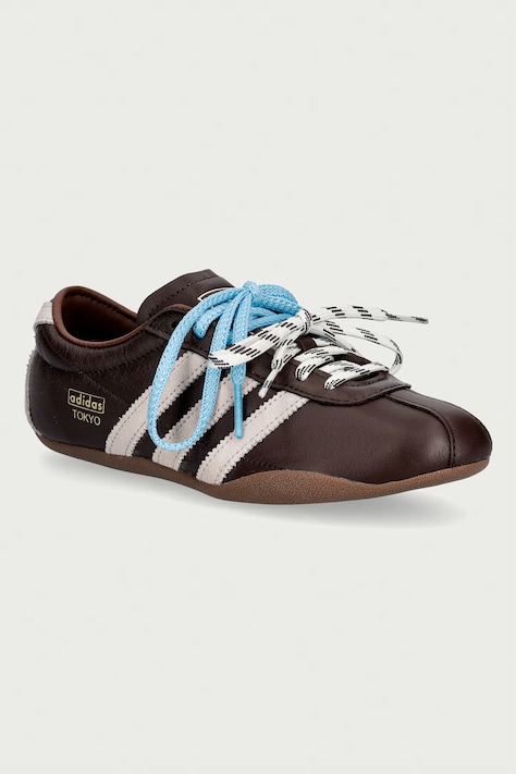 adidas Originals Tokyo sneakersy damskie skórzane brązowe KJ7541