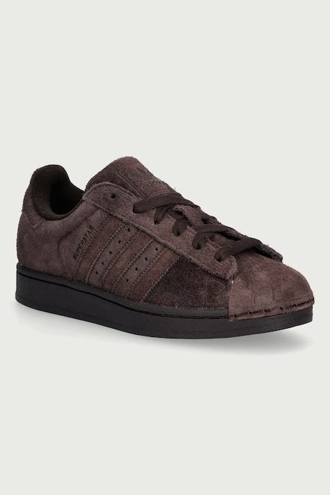 adidas Originals Superstar II sneakersy damskie zamszowe brązowe KJ4652