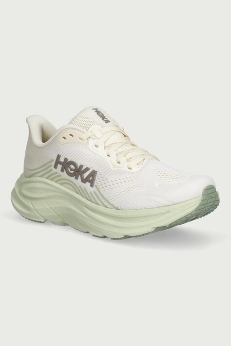 Hoka Buty do biegania damskie Clifton 11 beżowe 1176573