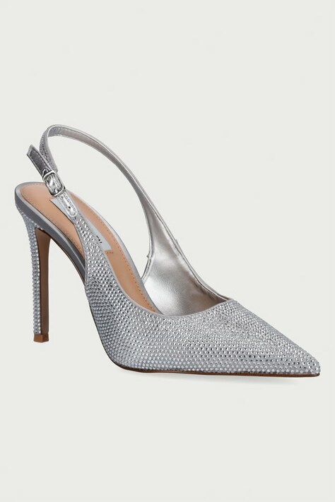 Steve Madden Szpilki Tremble srebrne 11005867