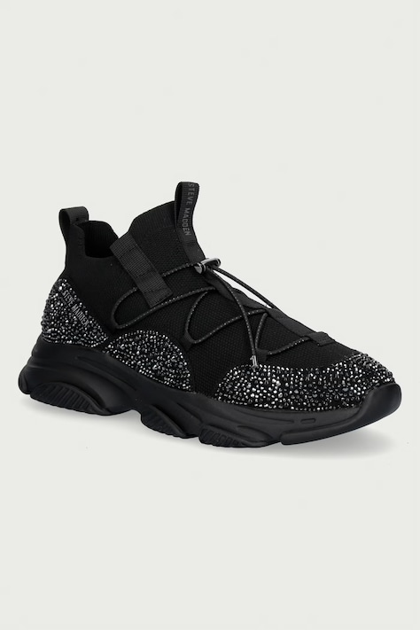 Steve Madden First Take-R sneakersy damskie czarne na platformie 11005849