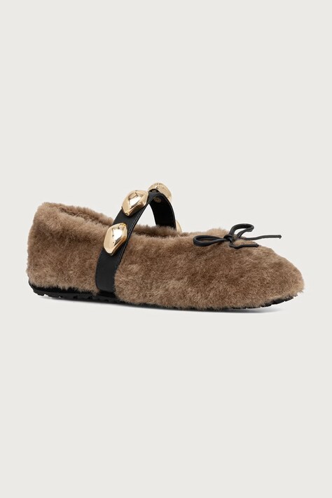 Steve Madden Baleriny Toasted brązowe 11005837
