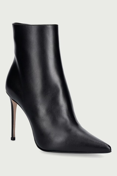 Le Silla Botine pentru femei din piele Stivaletto Eva negre 2039A090R1PPNEM001
