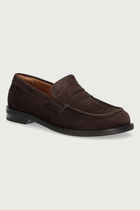 Billi Bi Мокасини дамски от велур T.moro 490 suede 56 кафяви B1125