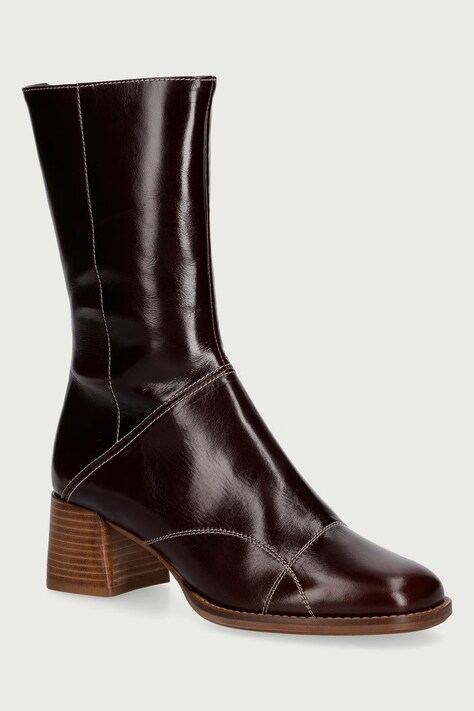 Billi Bi Stivali da donna in pelle Tan Marte Calf 85 granata B1300