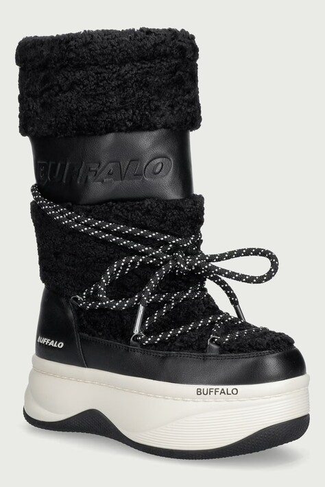 Buffalo Orcus Snow Hi snežni čevlji ženski črni 18356-BLK