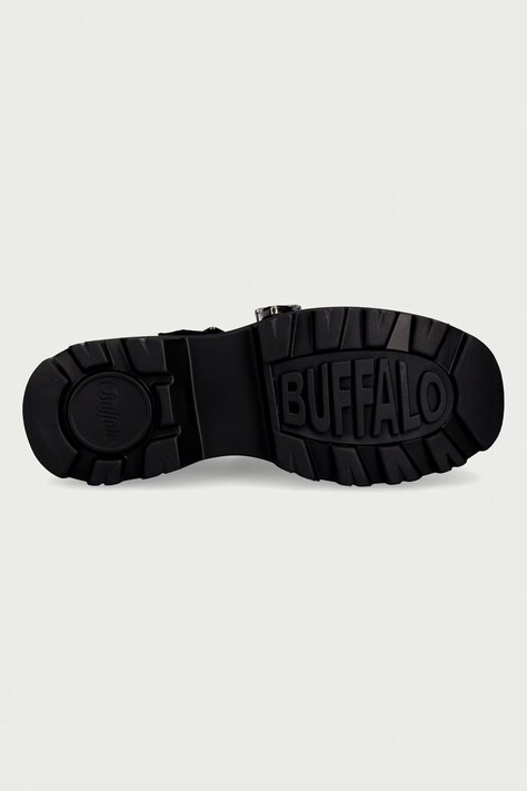 Buffalo балетки Jupiter West Ballerina — AW26-OBDWGM, чорний — фото 5
