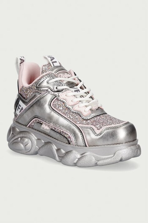 Buffalo Cld Chai sneakersy damskie srebrne 16289-MEP