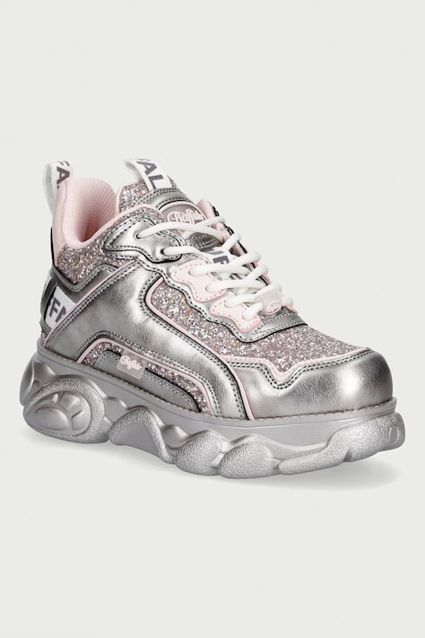 Buffalo Cld Chai sneakersy damskie srebrne 16289-MEP