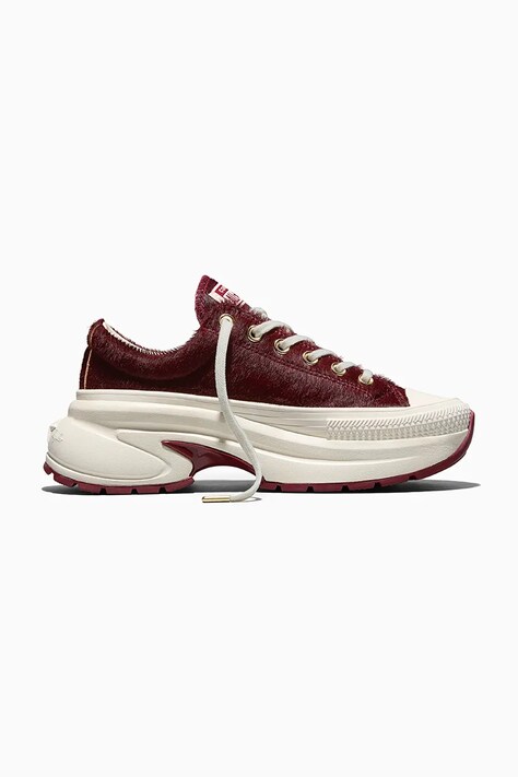 Converse Run Star Crush OX ниски кецове дамски бордо ниски A22399C