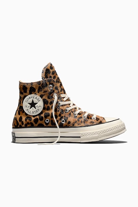Converse Chuck 70 HI tramky dámske kožené béžové vysoké A19169C