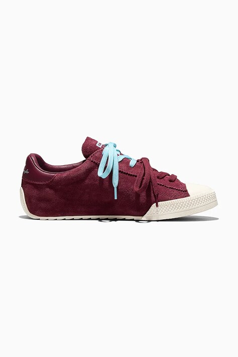 Converse Chuck Taylor LO OX tenisice za žene od brušene kože bordo niske A20130C