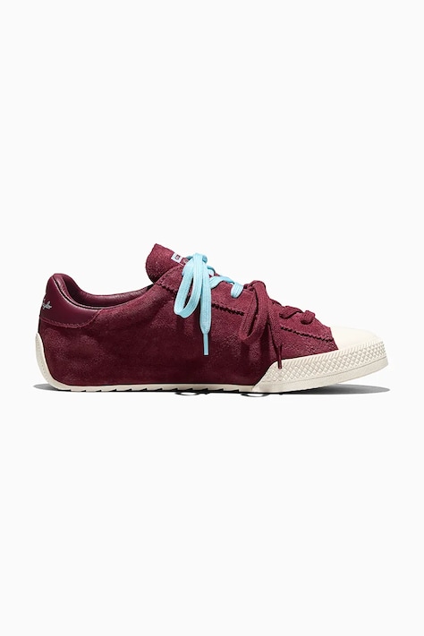 Converse Chuck Taylor LO OX tenisice za žene od brušene kože bordo niske A20130C
