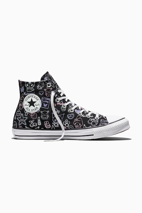 Converse X Hello Kitty Chuck Taylor All Star HI trampki damskie czarne wysokie A24938C