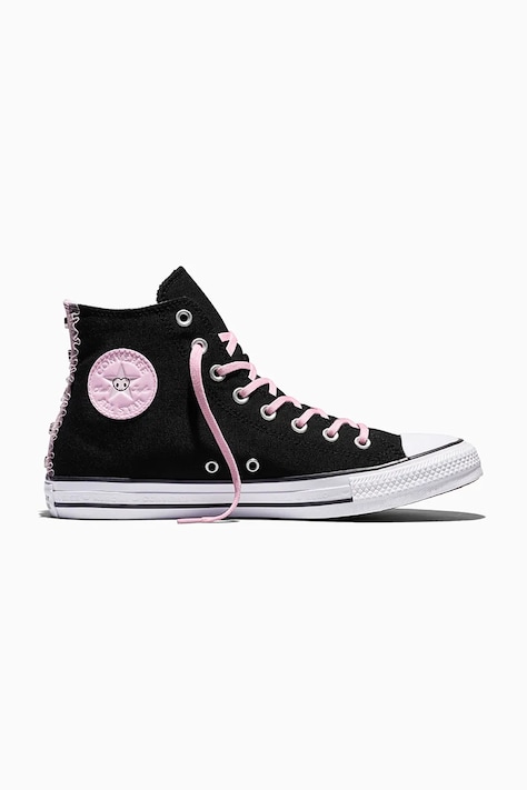 Converse X Hello Kitty Chuck Taylor All Star HI trampki damskie czarne wysokie A21837C