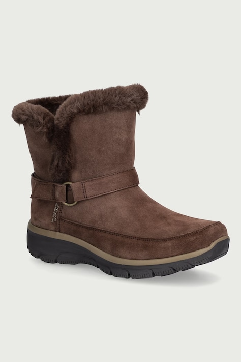 Skechers EASY GOING-DREAMERS LUXE VIBE śniegowce damskie zamszowe brązowe 168051