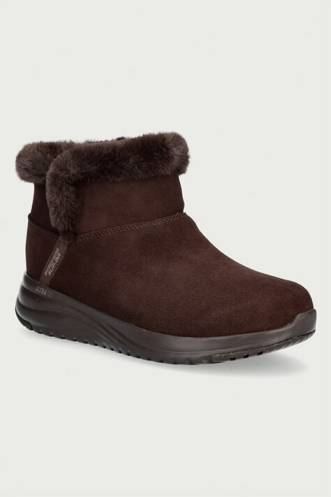 Skechers ON-THE-GO STELLAR - DAPHNE śniegowce damskie brązowe 144740