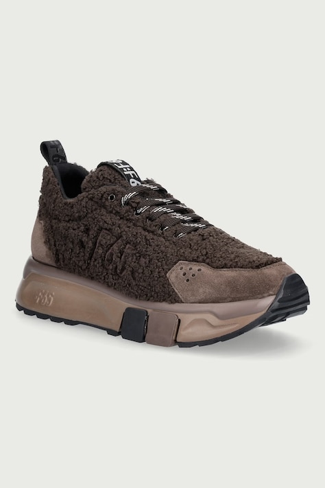 FABI Pasca sneakersy damskie brązowe na platformie FD9061.X00BMBASA509